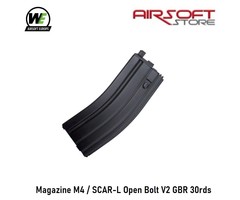 WE (Wei Tech) Magazine M4 / SCAR-L Open Bolt V2 GBR 30rds