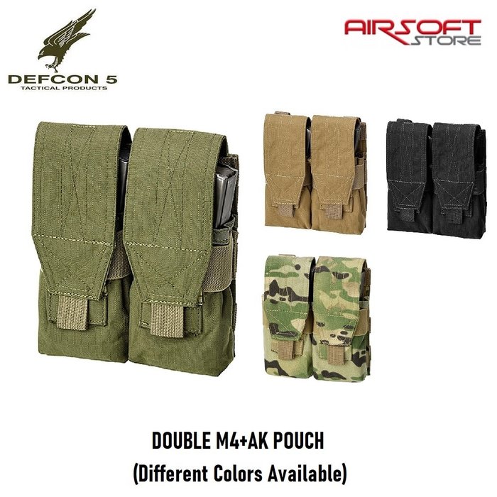 DEFCON 5 DOUBLE M4+AK POUCH