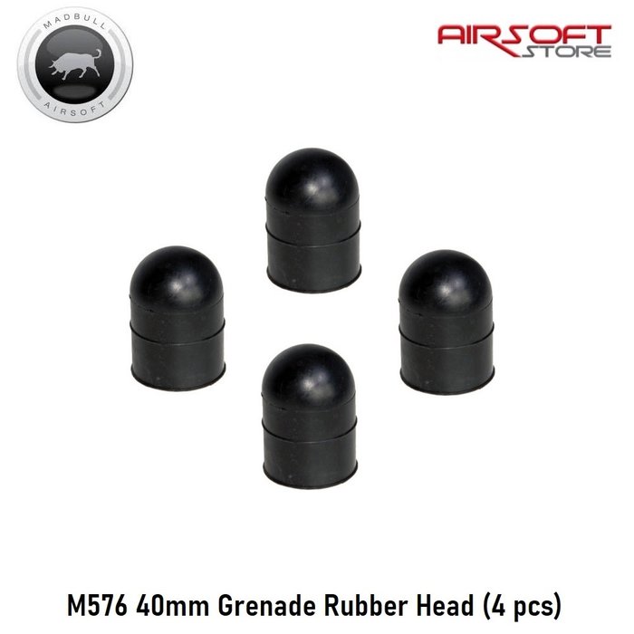 Madbull M576 40mm Grenade Rubber Head (4 pcs)