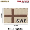 CLAWGEAR Sweden Flag Patch