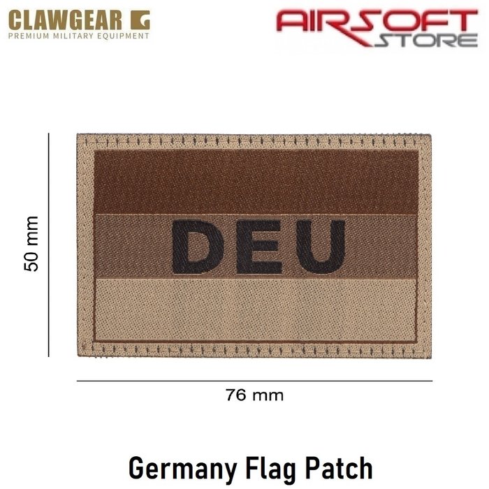 CLAWGEAR Germany Flag Patch