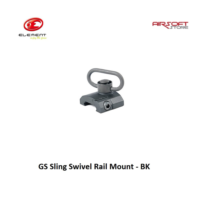 Element GS Sling Swivel Rail Mount - BK