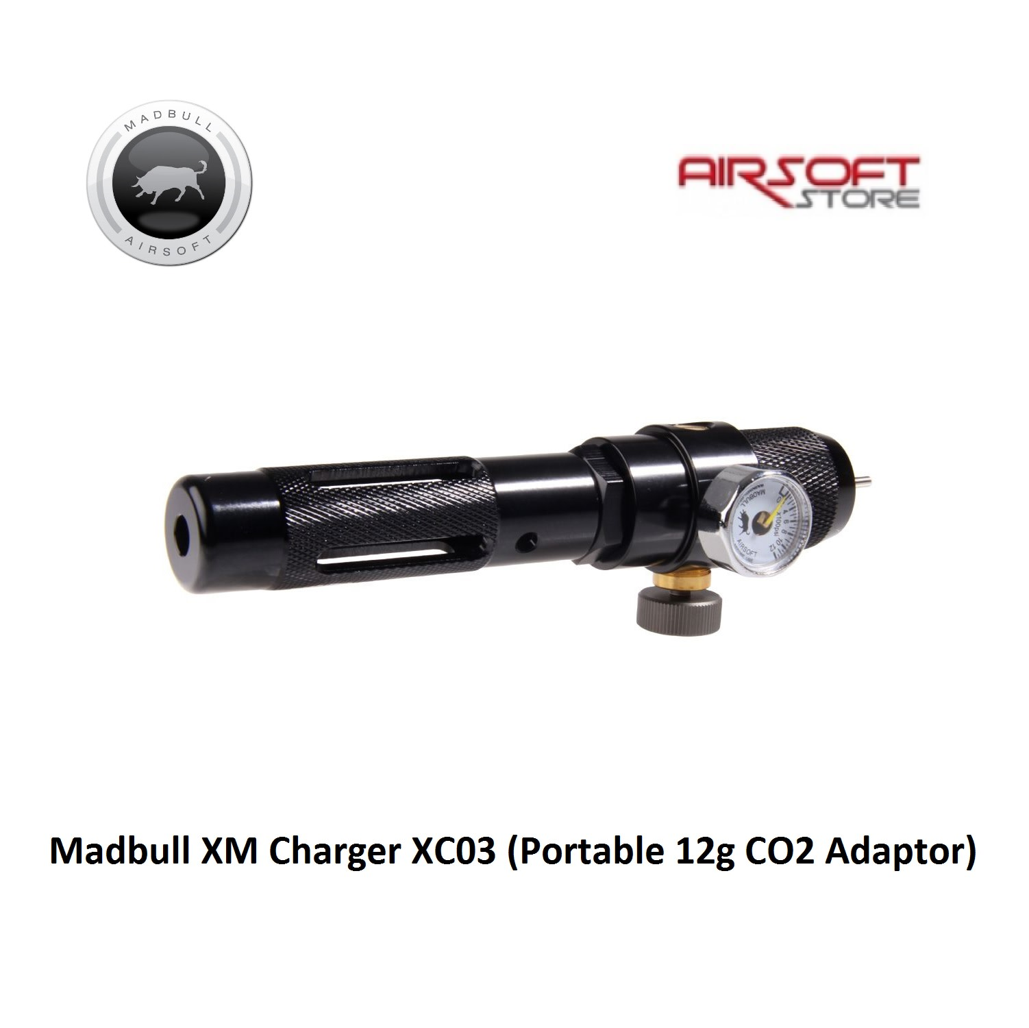 Madbull XM Charger XC03 (Portable 12g CO2 Adaptor) - Airsoft Store