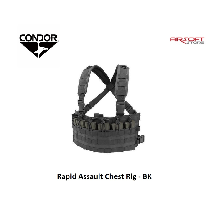 CONDOR Rapid Assault Chest Rig - BK