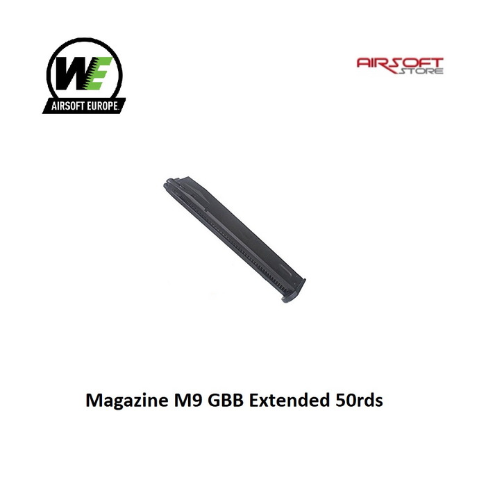 WE (Wei Tech) Magazine M9 GBB Extended 50rds