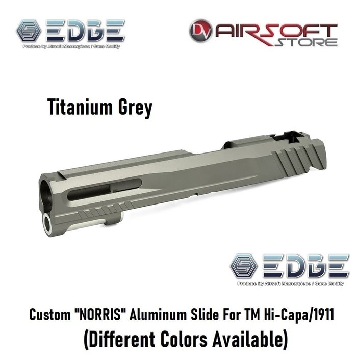 EDGE Custom "NORRIS" Aluminum Slide For TM Hi-Capa/1911