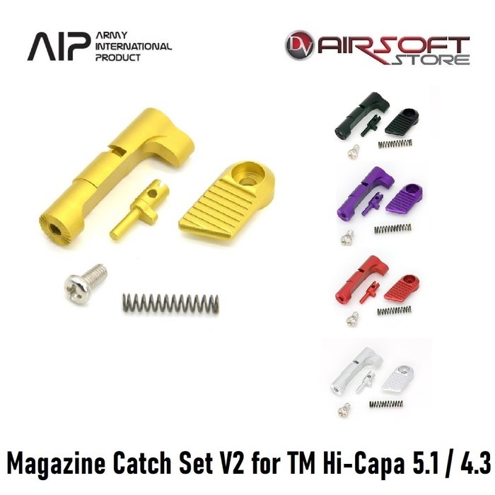 AIP Magazine Catch Set for TM Hi-Capa 5.1 / 4.3