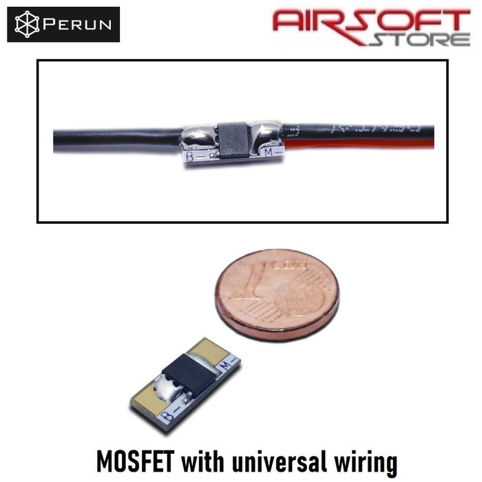 Perun MOSFET with universal wiring
