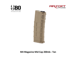 BO M4 Magazine Hi-Cap 200rds - Tan