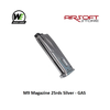 WE (Wei Tech) M9 Magazine 25rds Silver - GAS