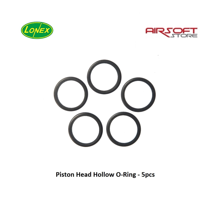 Lonex Piston Head Hollow O-Ring - 5pcs