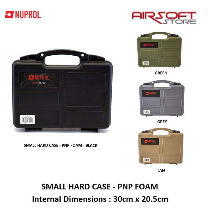 NUPROL SMALL HARD CASE - PNP FOAM