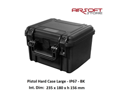 Pistol Hard Case Large - IP67 - BK