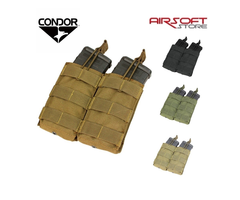 CONDOR Condor Double Open-Top M4 Mag Pouch