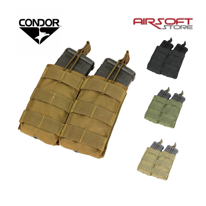 CONDOR Condor Double Open-Top M4 Mag Pouch
