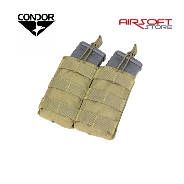 CONDOR Condor Double Open-Top M4 Mag Pouch