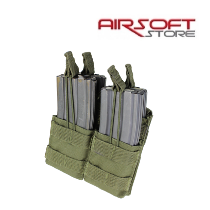 CONDOR Condor Double Stacker Open-Top M4 Mag Pouch