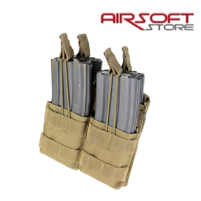 CONDOR Condor Double Stacker Open-Top M4 Mag Pouch