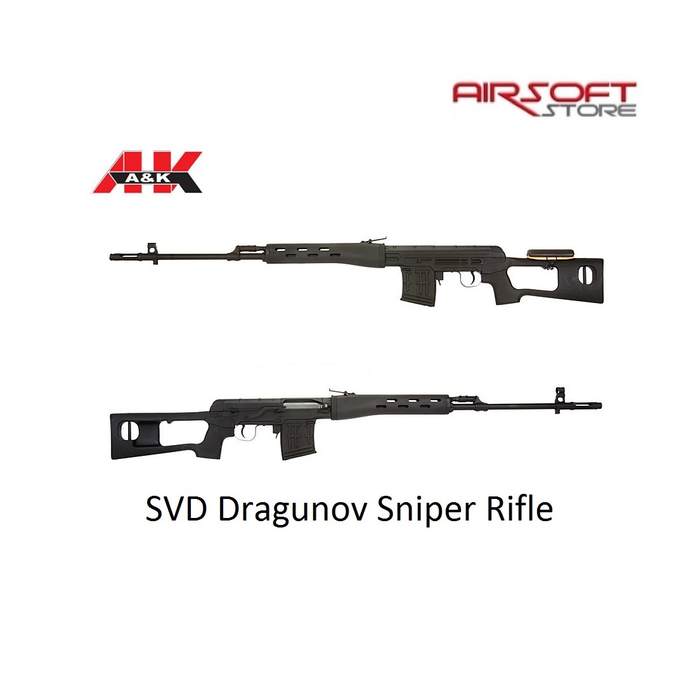 A&K SVD Dragunov Sniper Rifle