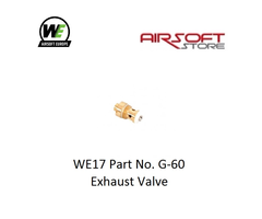 WE (Wei Tech) WE17 Part No. G-60 Exhaust Valve