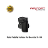IMI Defense Roto Paddle Holster for Beretta 9 - BK