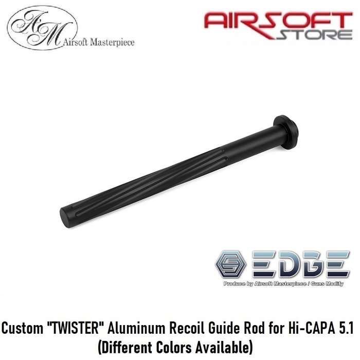 EDGE Custom "TWISTER" Aluminum Recoil Guide Rod for Hi-CAPA 5.1