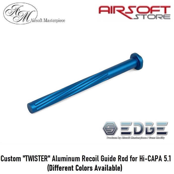 EDGE Custom "TWISTER" Aluminum Recoil Guide Rod for Hi-CAPA 5.1