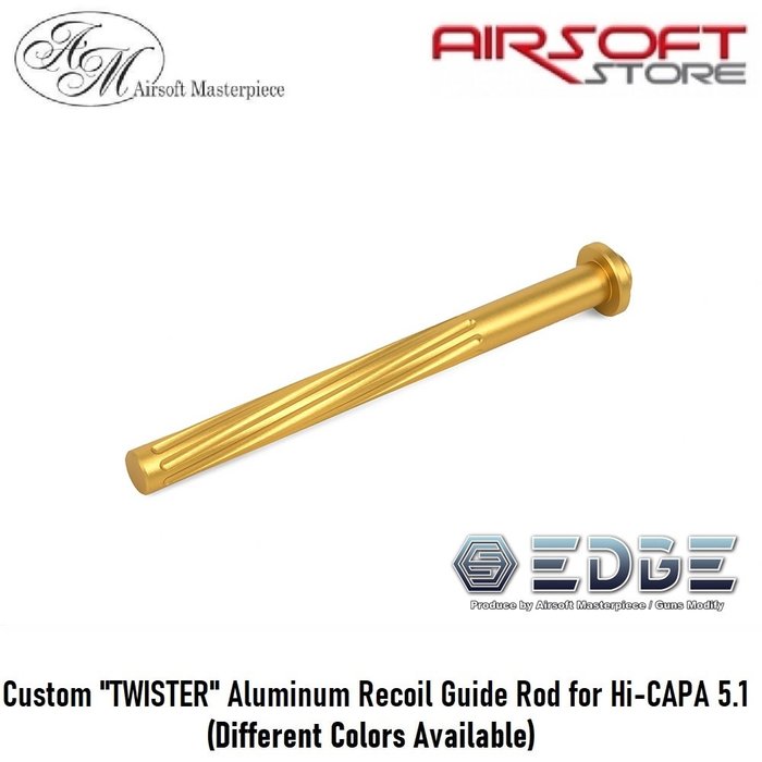 EDGE Custom "TWISTER" Aluminum Recoil Guide Rod for Hi-CAPA 5.1