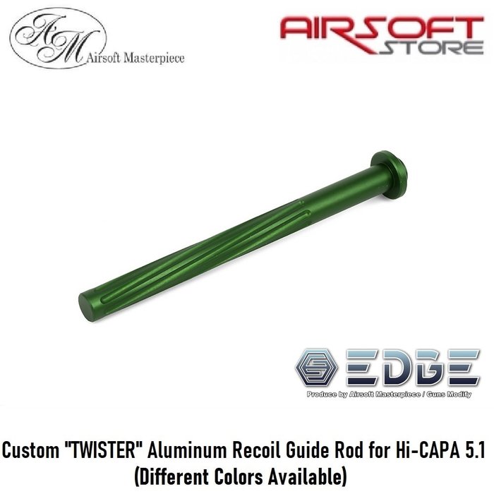 EDGE Custom "TWISTER" Aluminum Recoil Guide Rod for Hi-CAPA 5.1