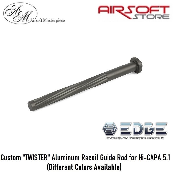 EDGE Custom "TWISTER" Aluminum Recoil Guide Rod for Hi-CAPA 5.1