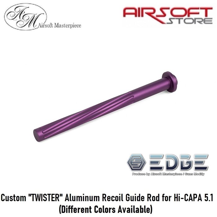 EDGE Custom "TWISTER" Aluminum Recoil Guide Rod for Hi-CAPA 5.1