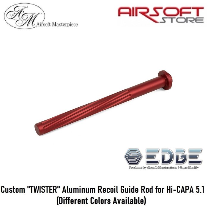 EDGE Custom "TWISTER" Aluminum Recoil Guide Rod for Hi-CAPA 5.1