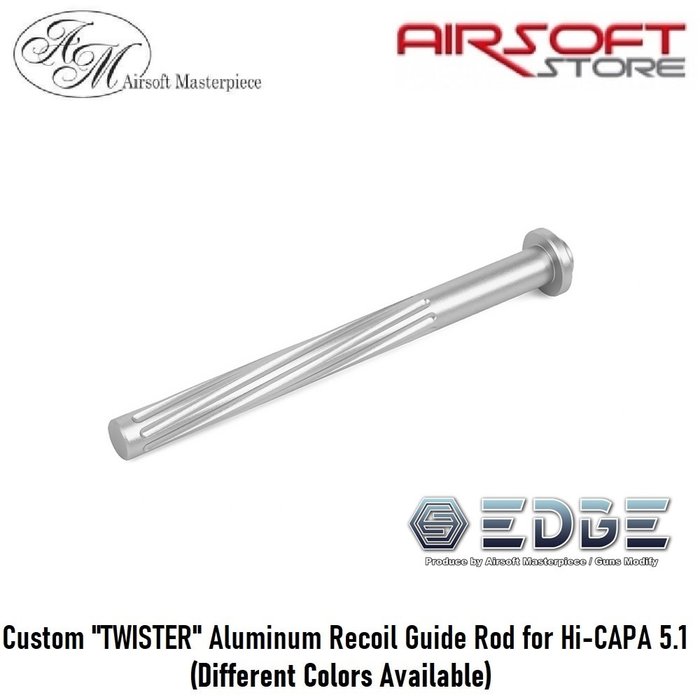 EDGE Custom "TWISTER" Aluminum Recoil Guide Rod for Hi-CAPA 5.1