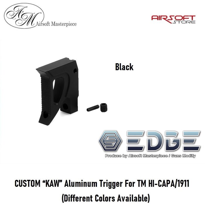 EDGE CUSTOM “KAW” Aluminum Trigger For TM HI-CAPA/1911