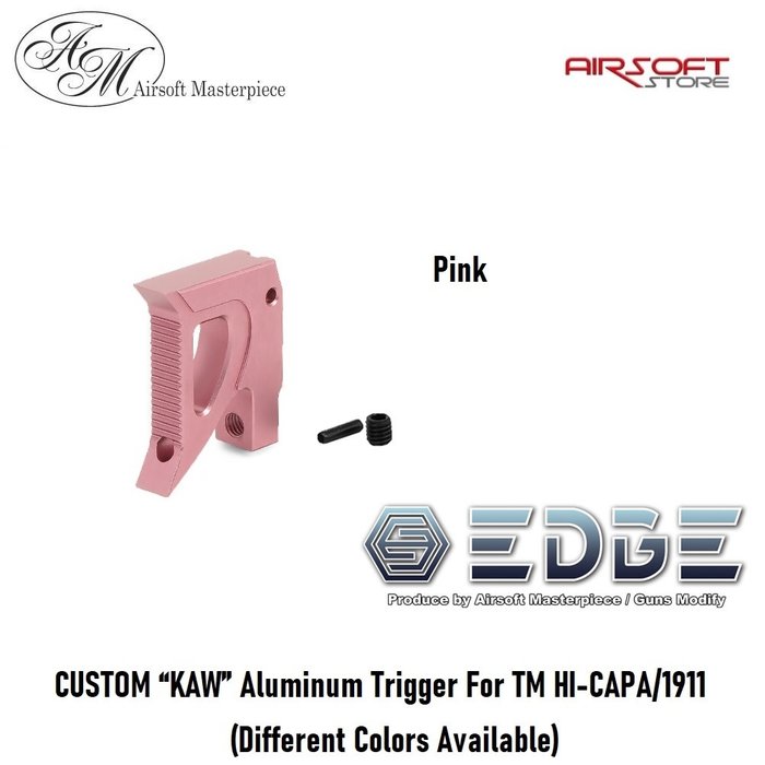 EDGE CUSTOM “KAW” Aluminum Trigger For TM HI-CAPA/1911