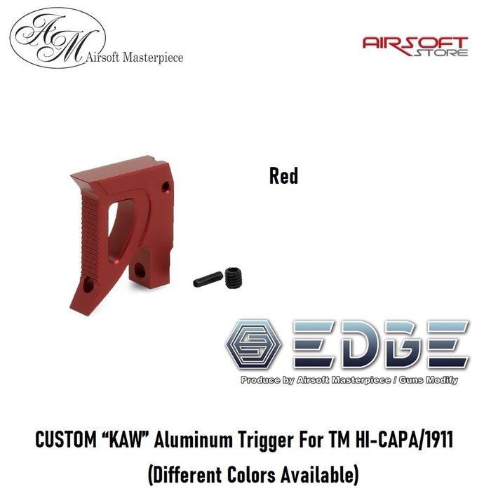 EDGE CUSTOM “KAW” Aluminum Trigger For TM HI-CAPA/1911