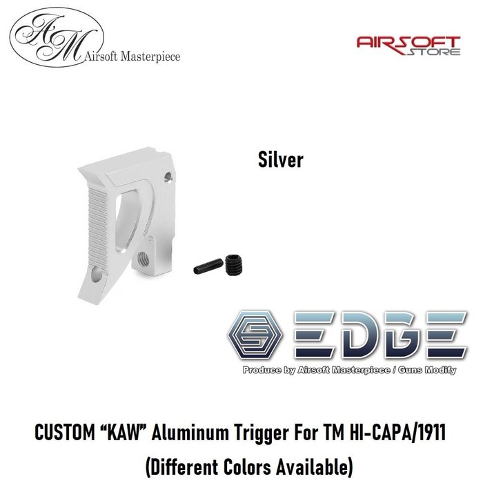 EDGE CUSTOM “KAW” Aluminum Trigger For TM HI-CAPA/1911