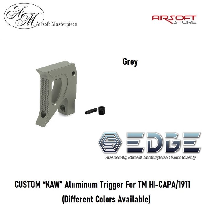 EDGE CUSTOM “KAW” Aluminum Trigger For TM HI-CAPA/1911