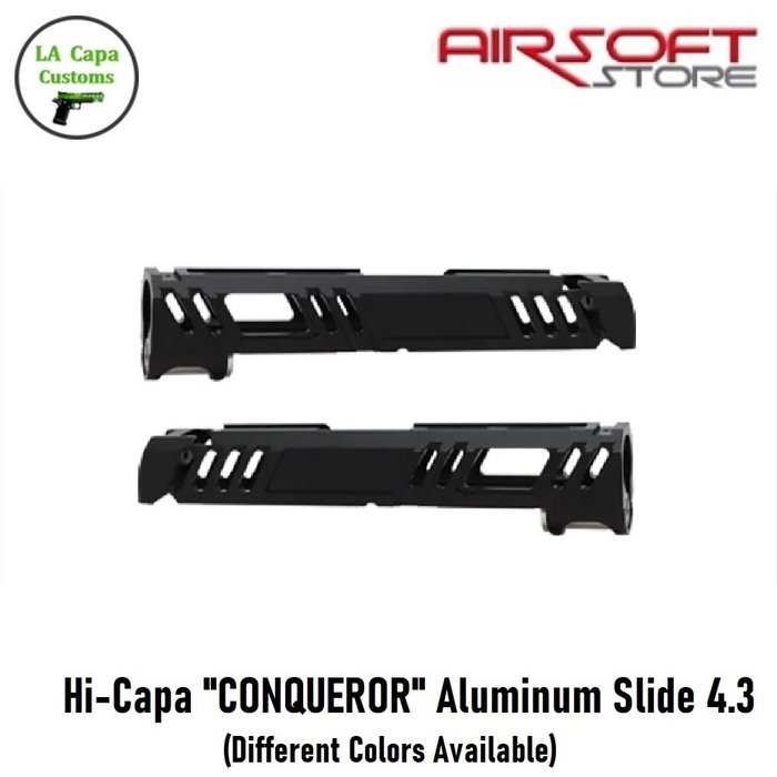 LA Capa Customs Hi-Capa "CONQUEROR" Aluminum Slide 4.3