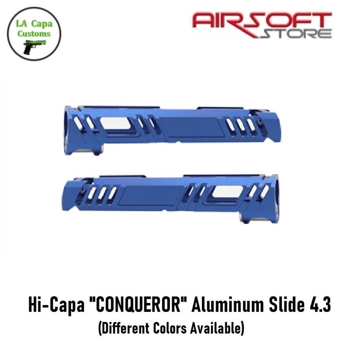 LA Capa Customs Hi-Capa "CONQUEROR" Aluminum Slide 4.3