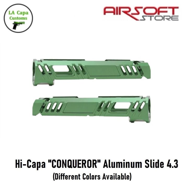 LA Capa Customs Hi-Capa "CONQUEROR" Aluminum Slide 4.3