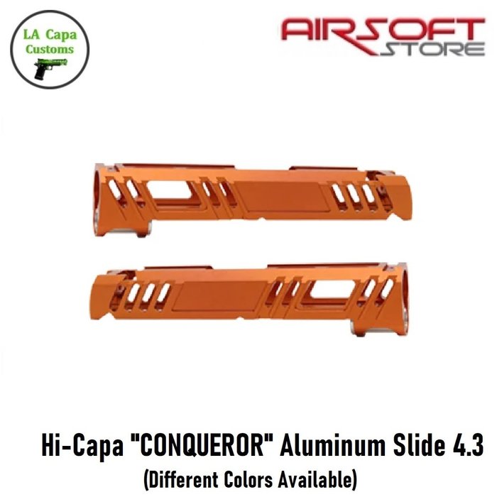 LA Capa Customs Hi-Capa "CONQUEROR" Aluminum Slide 4.3