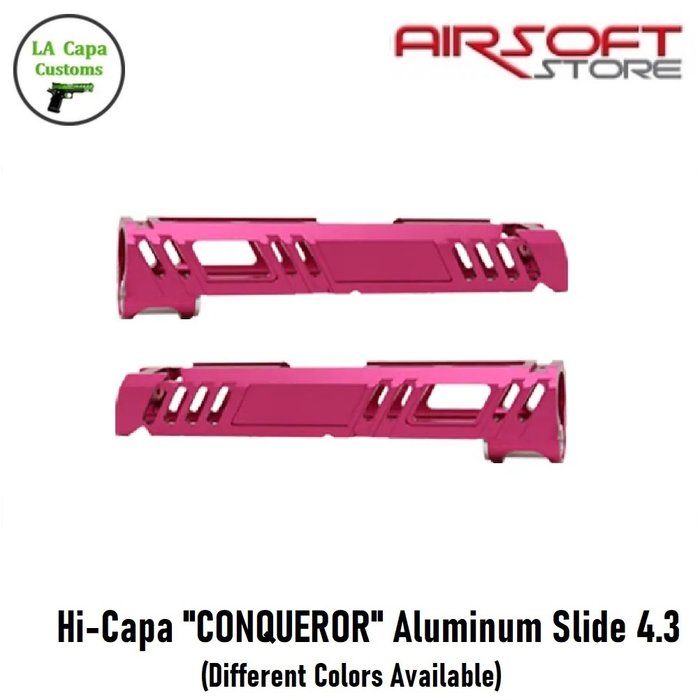 LA Capa Customs Hi-Capa "CONQUEROR" Aluminum Slide 4.3