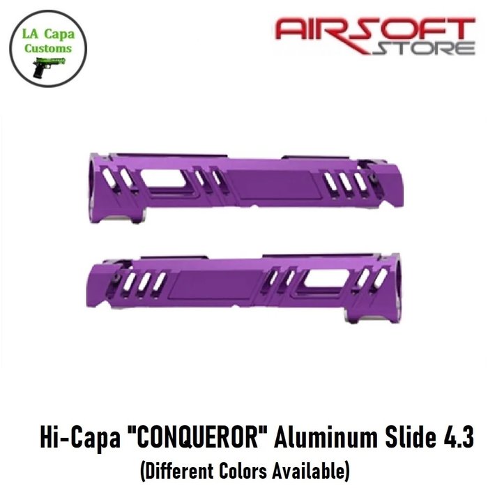 LA Capa Customs Hi-Capa "CONQUEROR" Aluminum Slide 4.3
