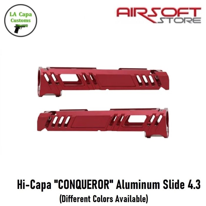 LA Capa Customs Hi-Capa "CONQUEROR" Aluminum Slide 4.3