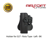 IMI Defense Holster for S17 - Roto Type - Left - BK