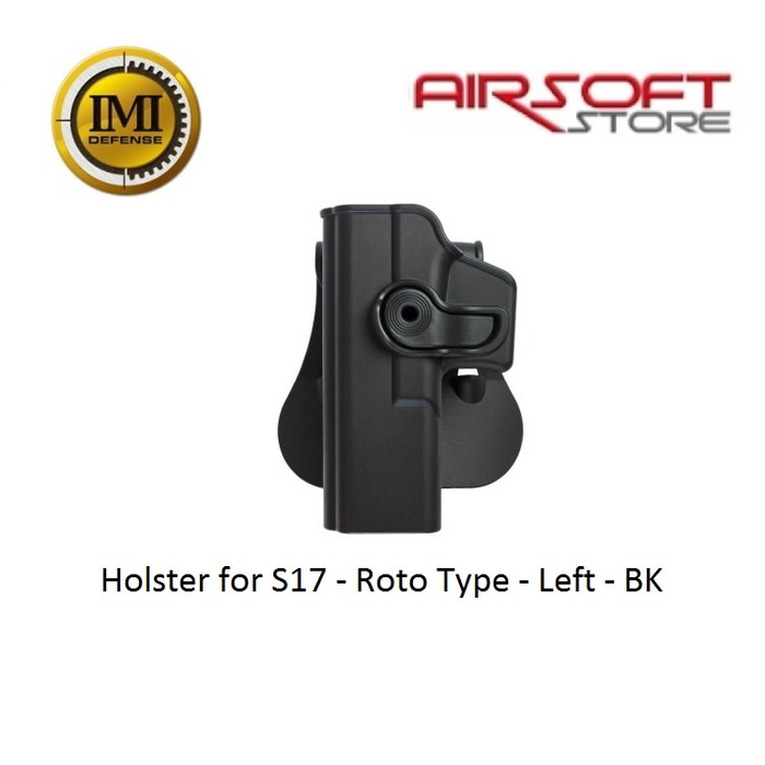 IMI Defense Holster for S17 - Roto Type - Left - BK