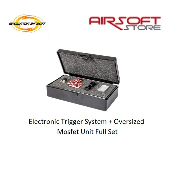 Evolution Airsoft Electronic Trigger System + Oversized Mosfet Unit Full Set