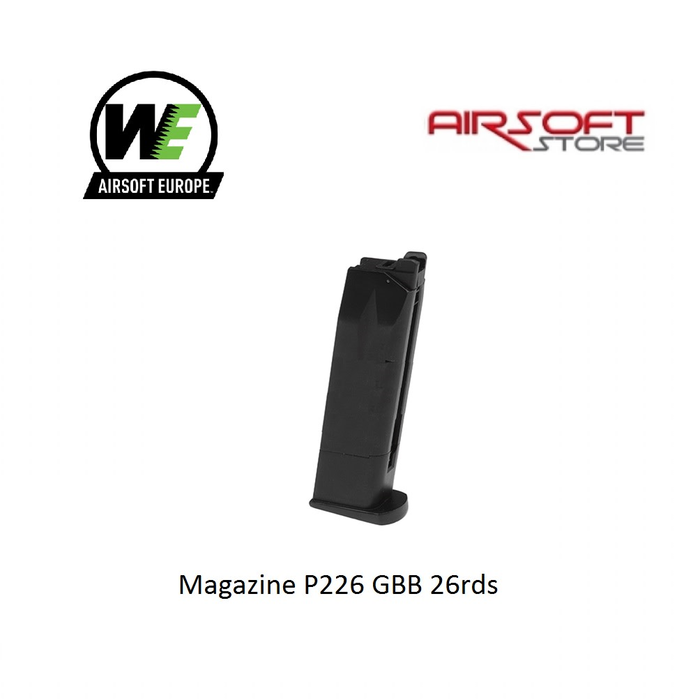 WE (Wei Tech) Magazine P226 GBB 26rds