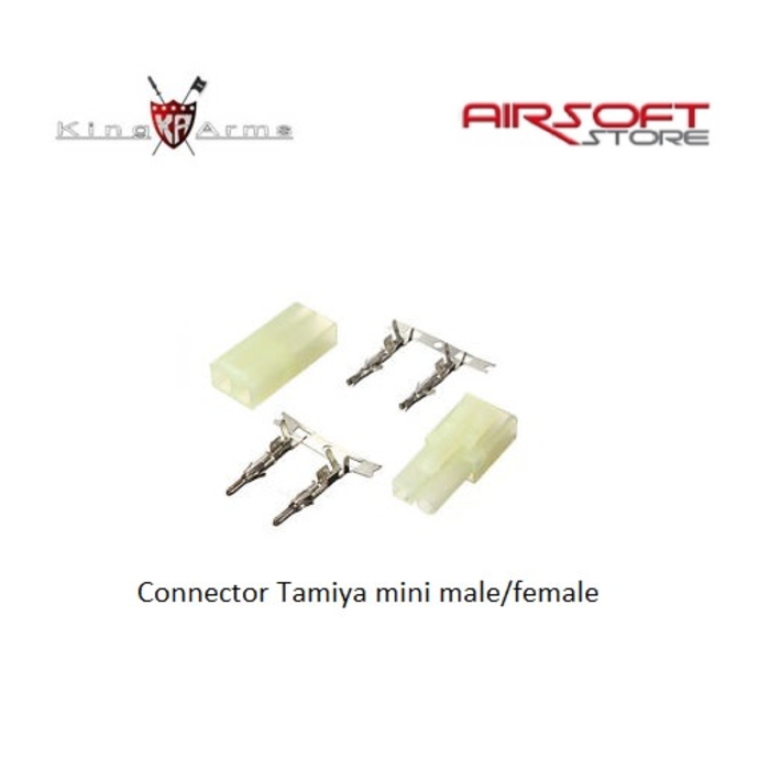 King Arms Connector Tamiya mini male/female